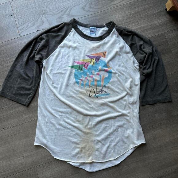 Rare Vintage 80s The GoGos Tour Band Tee Ragaln Shirt - Picture 2 of 8
